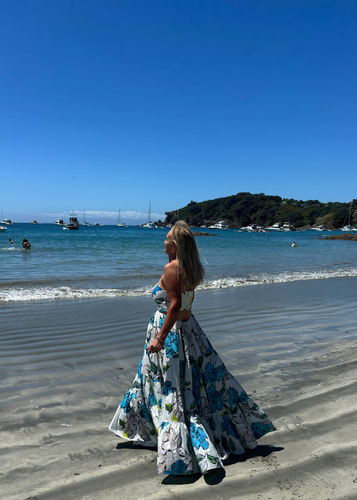 Rent or Hire Botanical Tiered Maxi Dress Aje Oh Rent Me