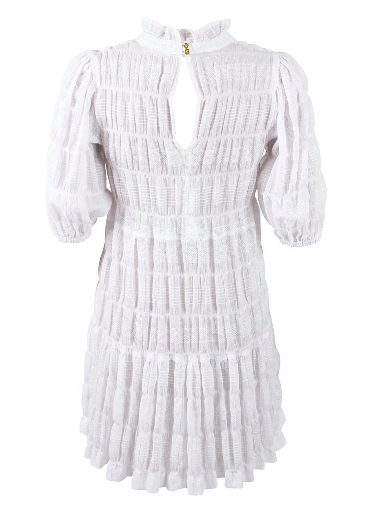 Mirella Mini Dress - White Clothing Ruby 