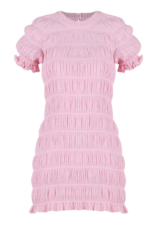 Mirella T-Shirt Mini Dress - Blush Clothing RUBY 