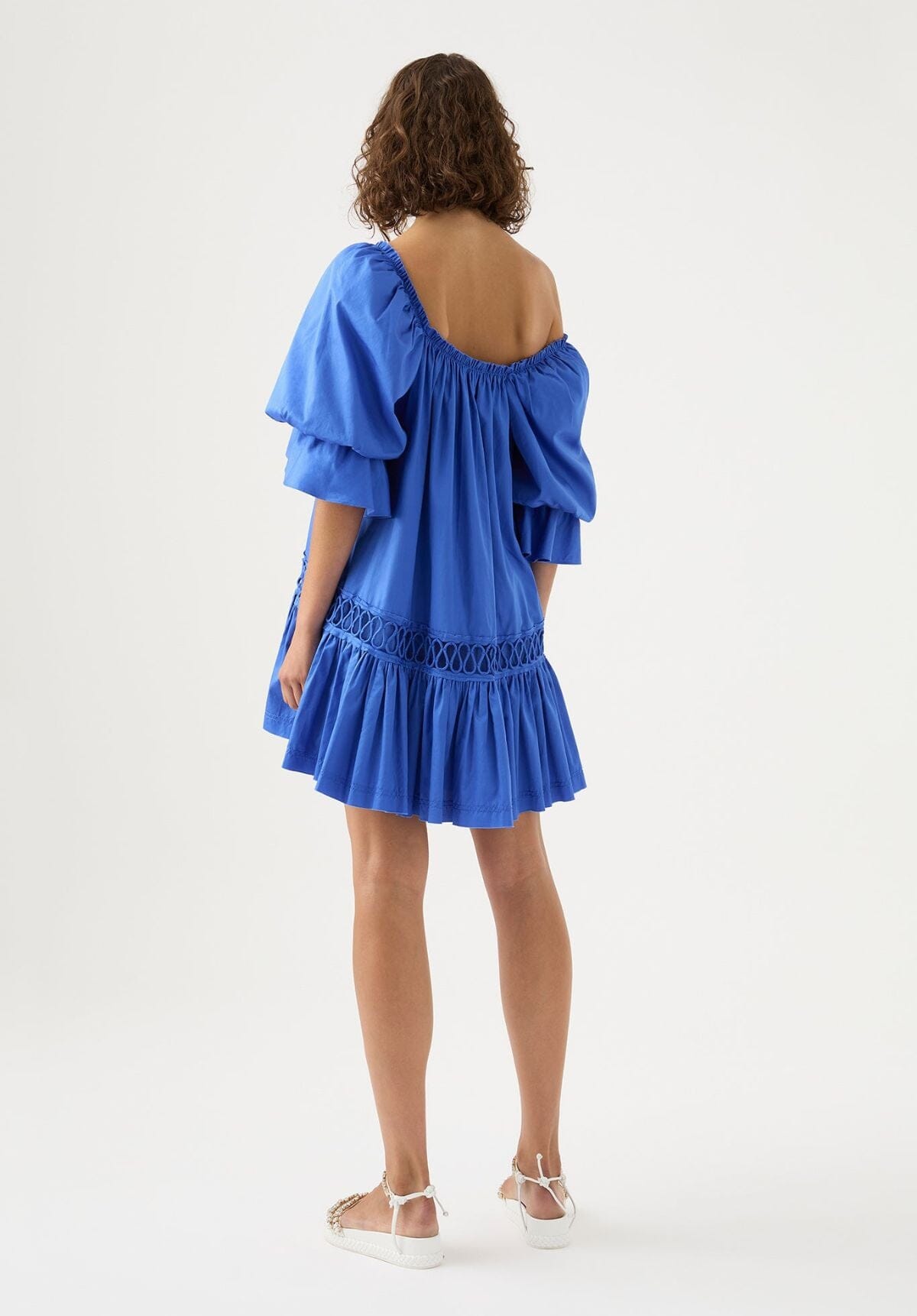 Inspiration Mini Dress - Marine Blue Oh Rent Me 