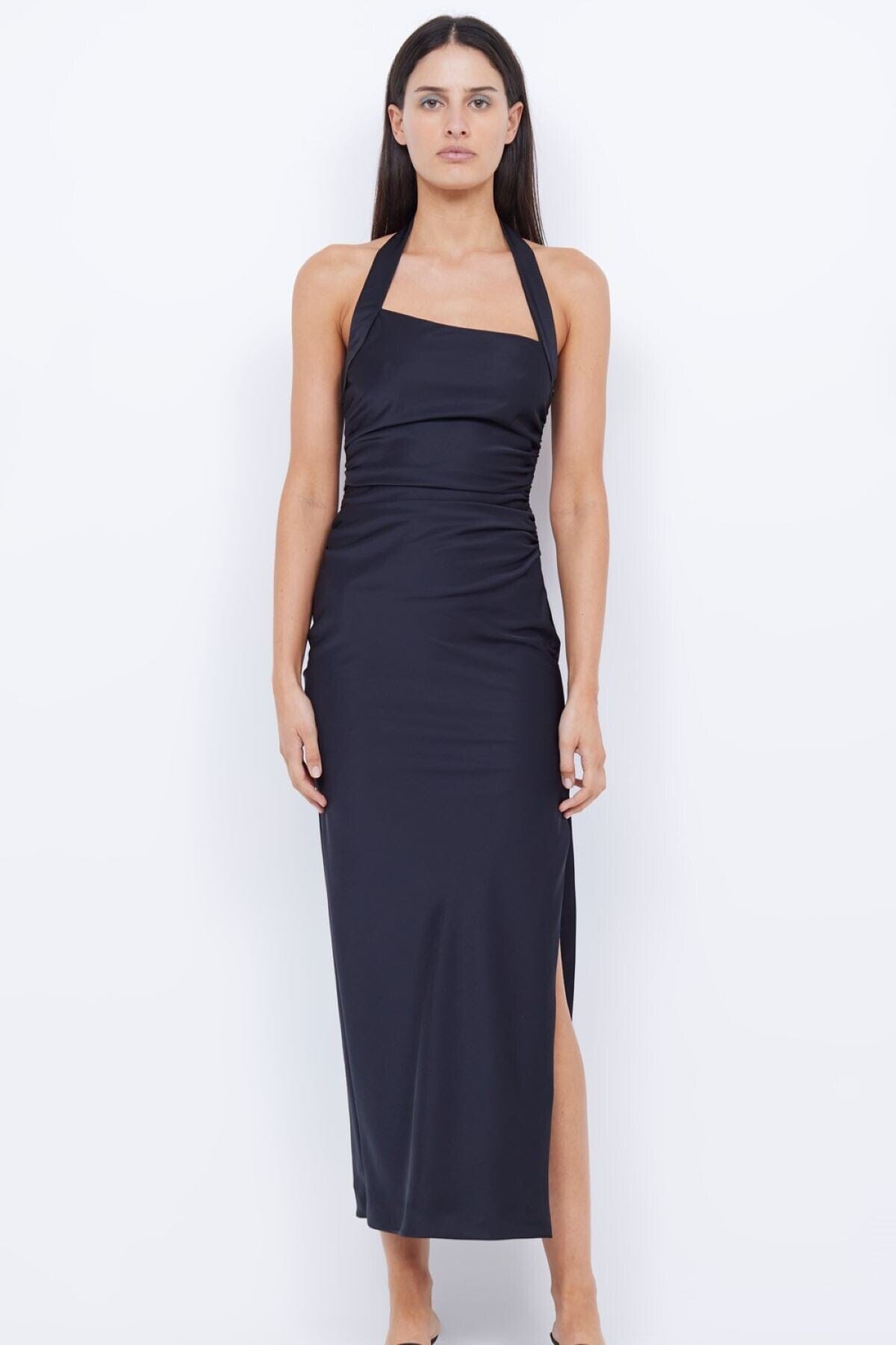 Ula Asym Maxi Dress - Black dresses Bec + Bridge 
