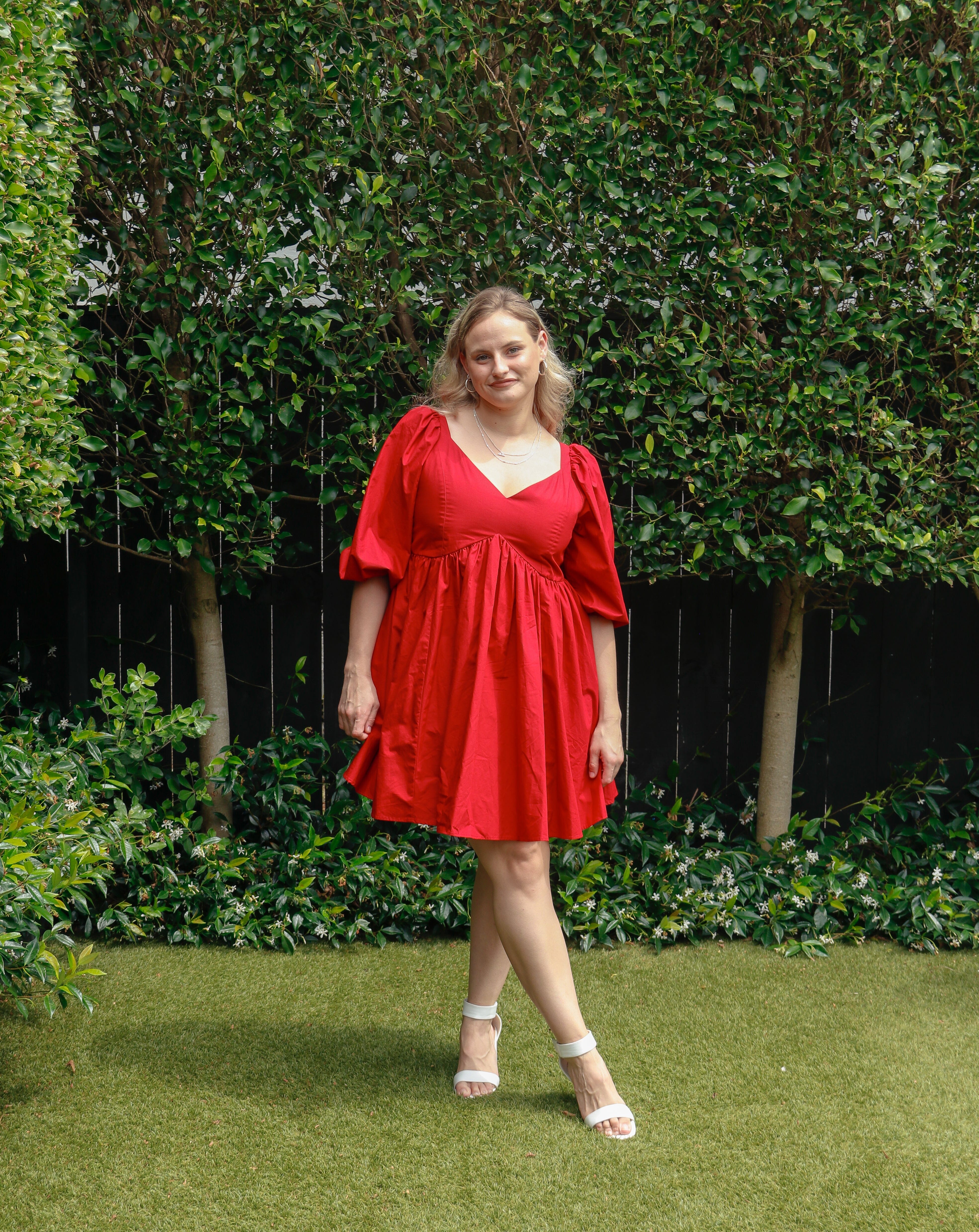 Noni Dress Red Clothing Ruby 