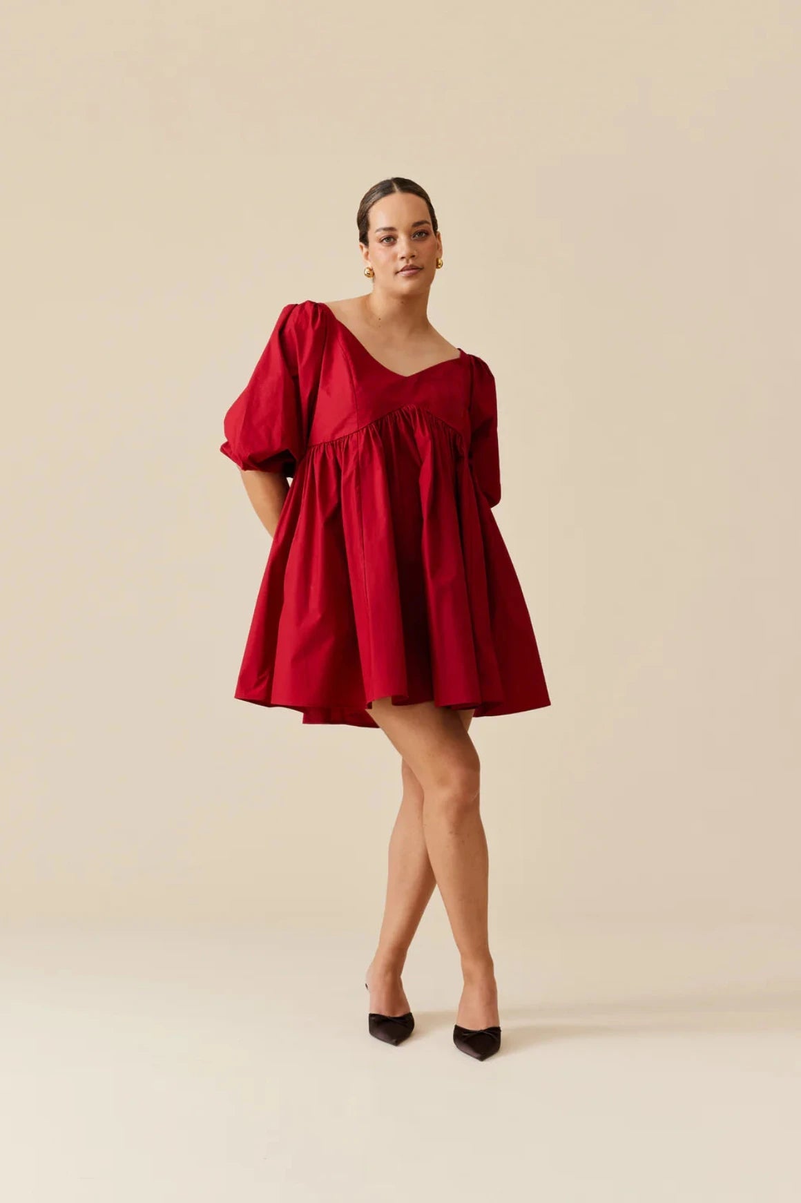 Noni Dress Red Clothing Ruby 