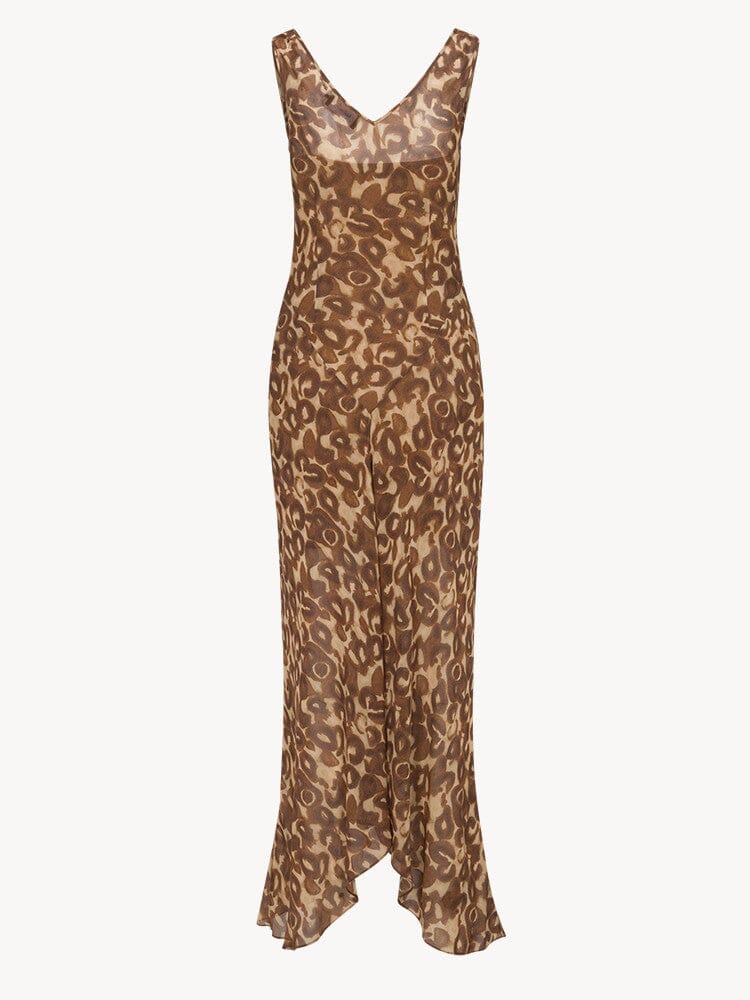 Cora Dress - Snake Tortoiseshell Clothing Realisation Par 