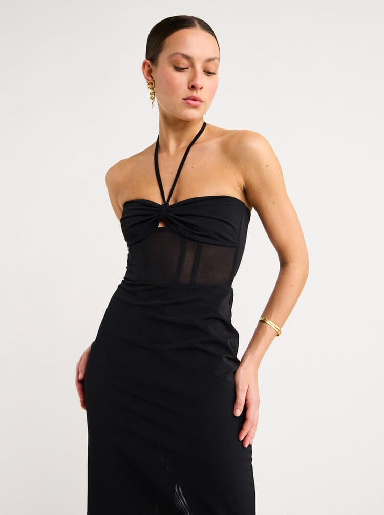 Jasmine Dress - Black Dresses Viktoria and Woods 