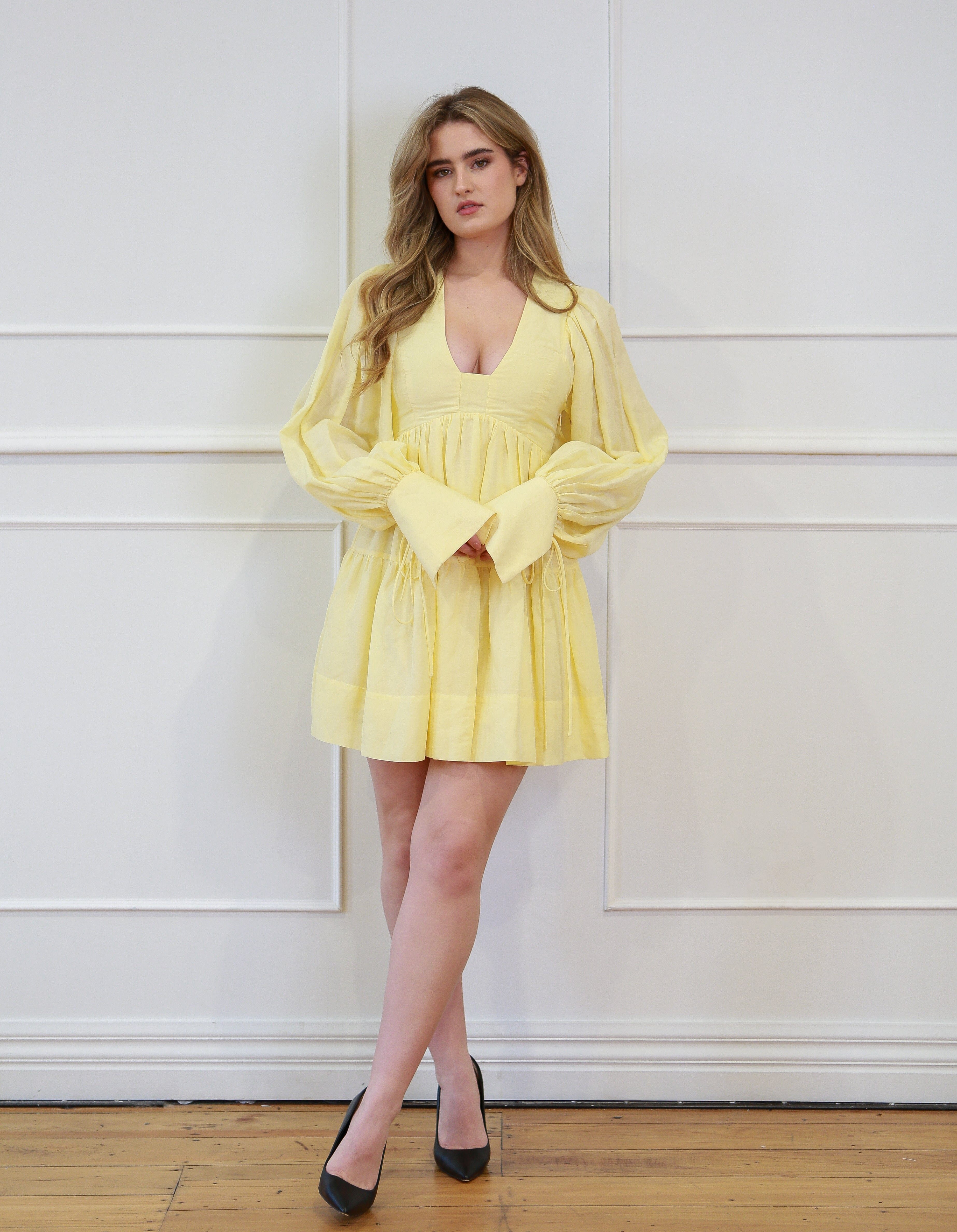 Rent or Hire | Limon - Long Sleeve Mini Dress