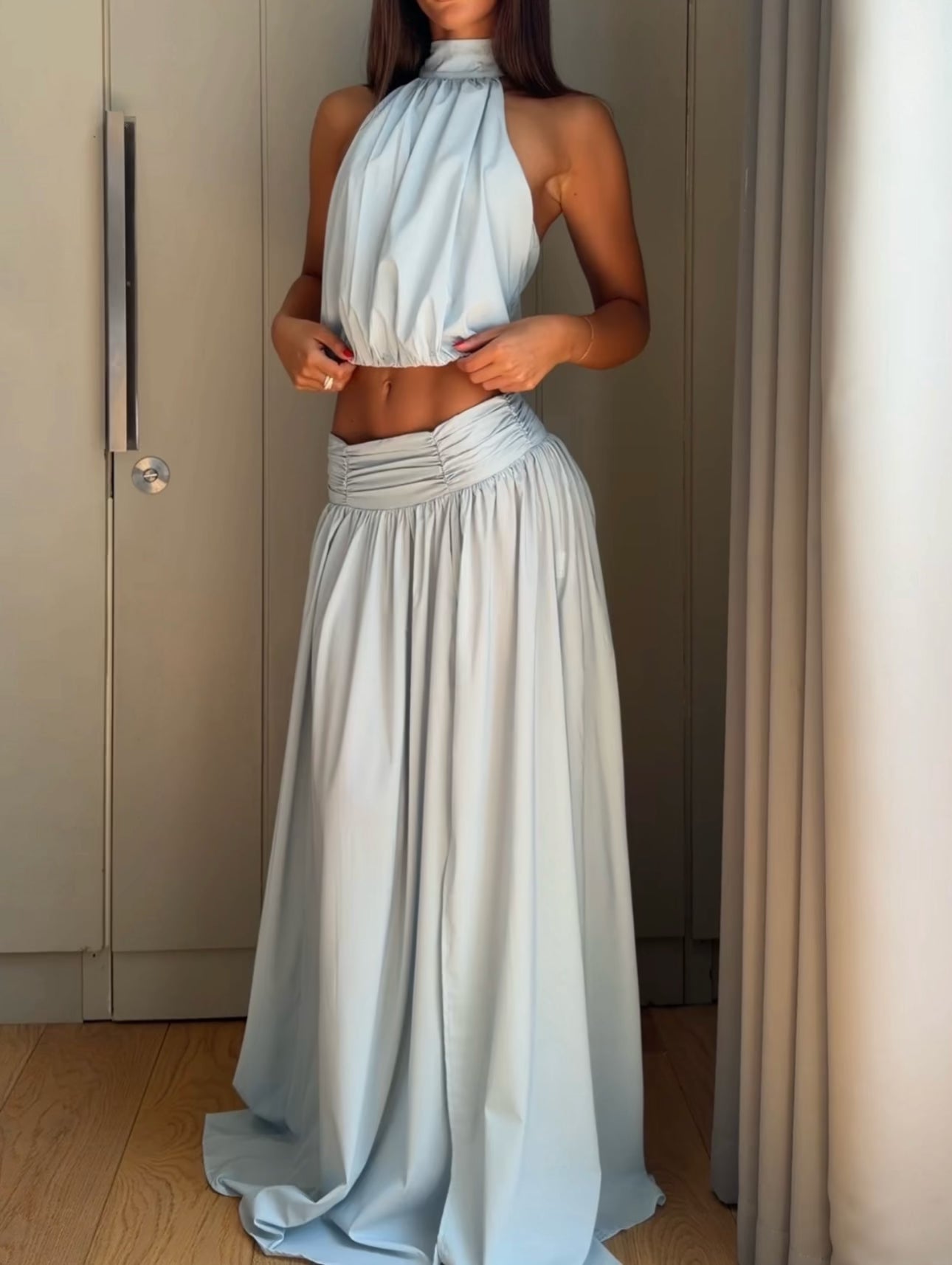 Melanie Set - Blue CLOTHING Showpo 