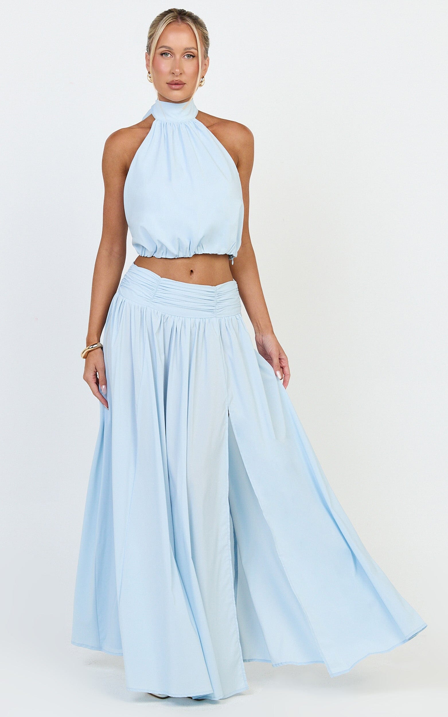 Melanie Set - Blue CLOTHING Showpo 