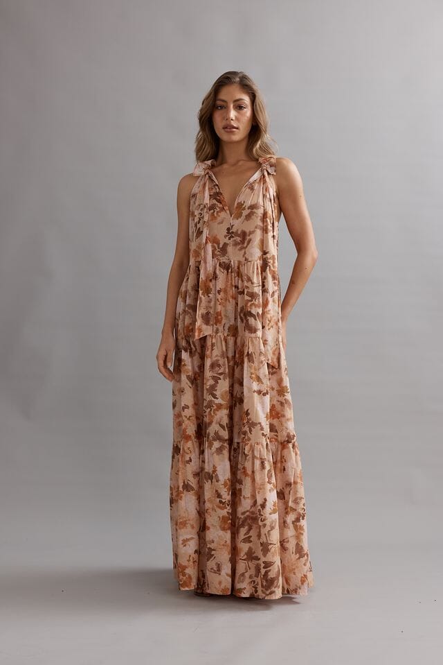 Adrift Dress - Retro Wildflower Clothing Caitlin Crisp 