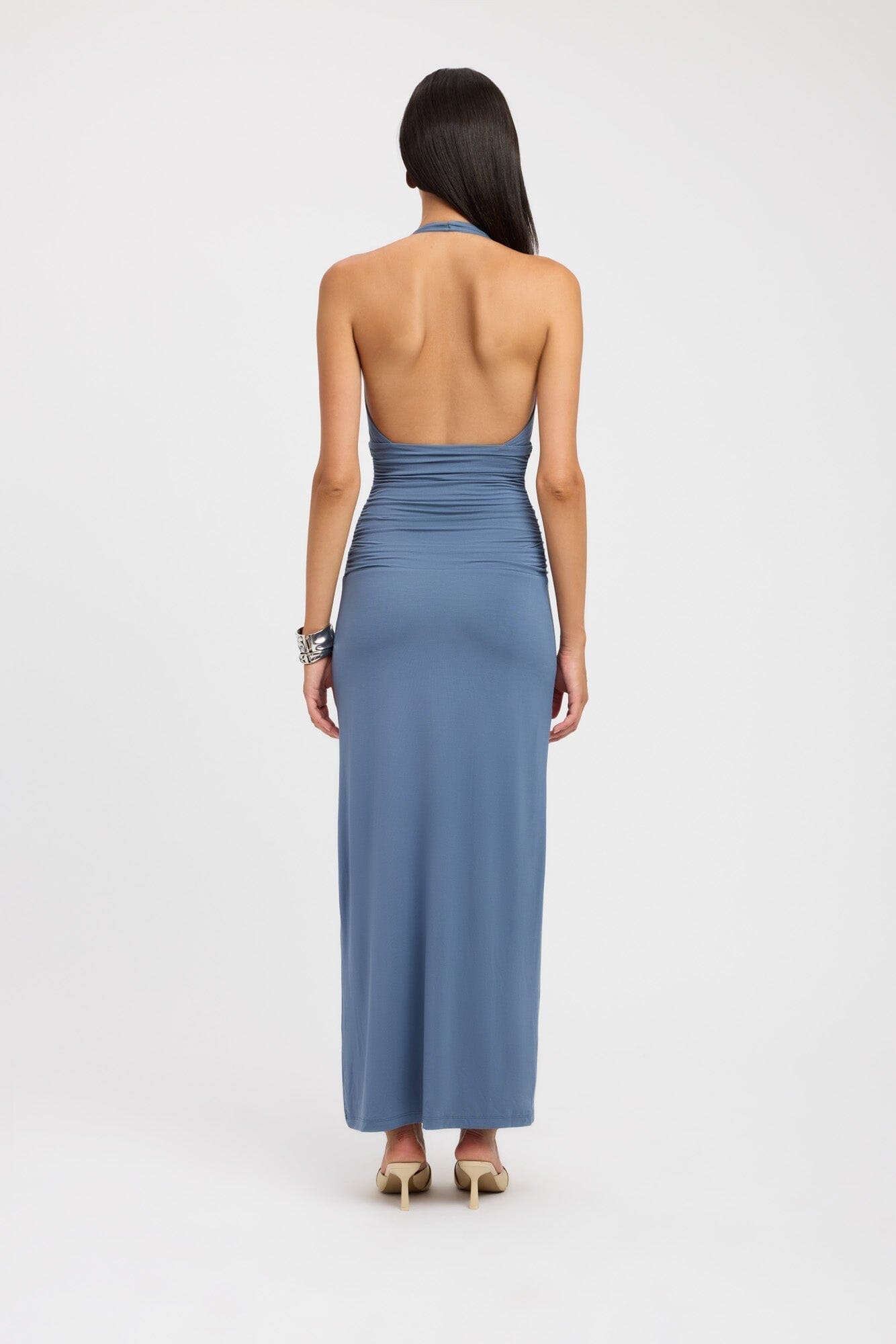 Brooklyn Dress - Blue Mist Clothing Kookai 