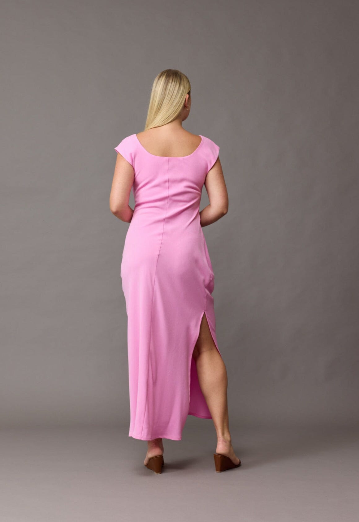 Cameron Dress - Pink Clothing Ruby 