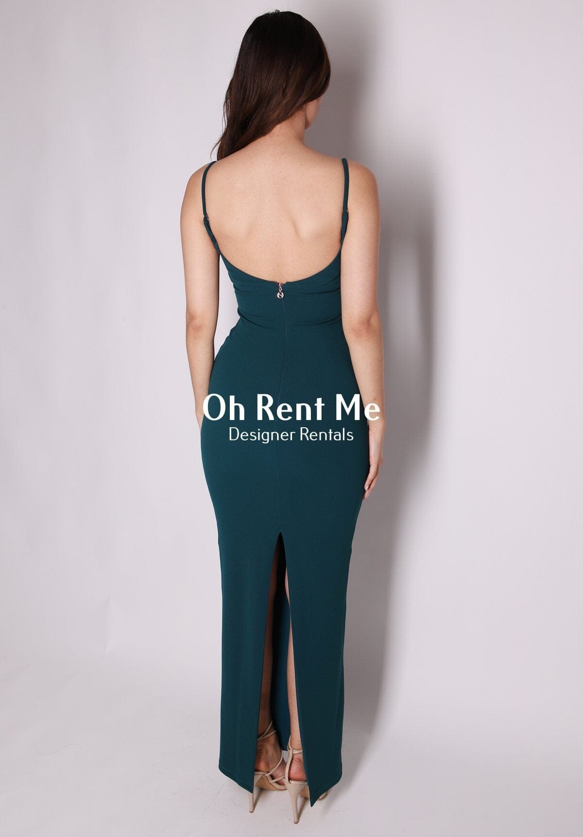 SELL - Bailey Gown - Teal Gift Card Ex Rentals 