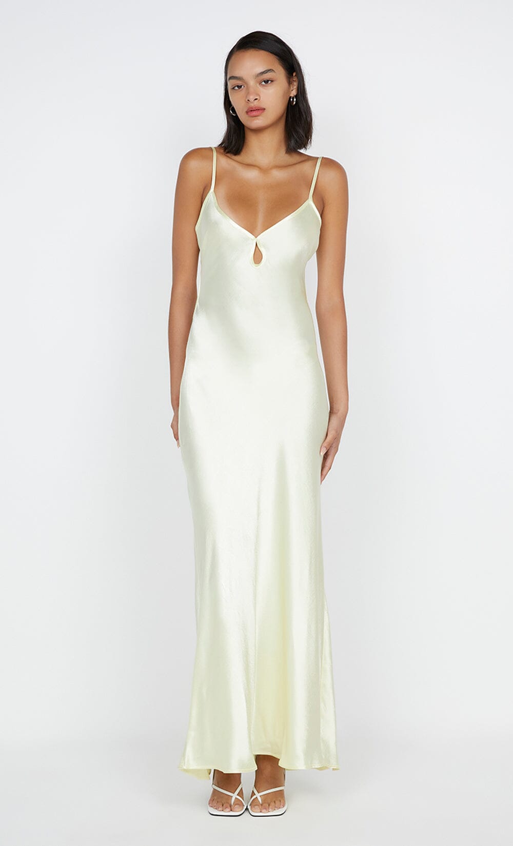 Cedar City Maxi Dress - Ice Yellow Clothing Bec + Bridge 