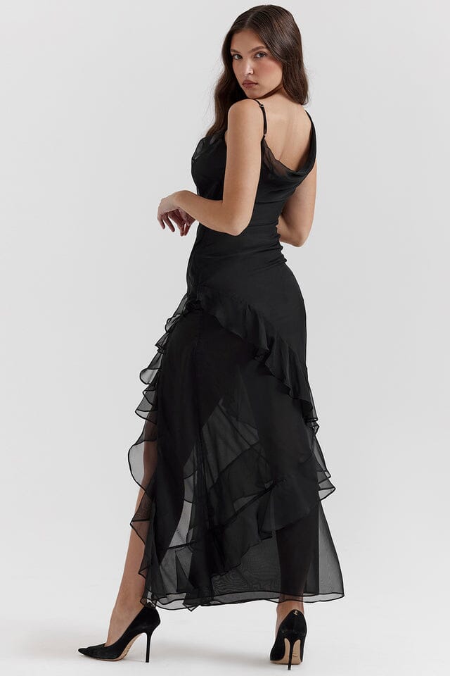 Malilia Dress - Black Dresses House of CB 