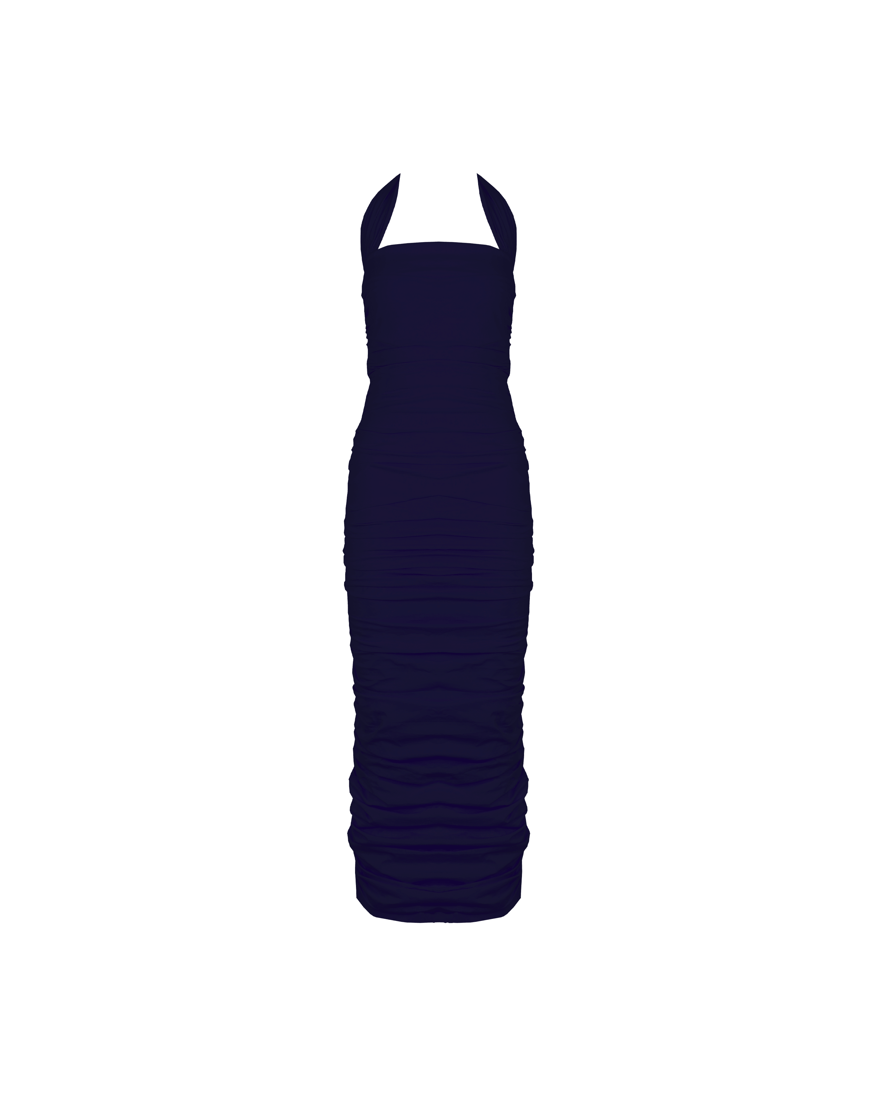 Ariel Halter Dress - Navy Dresses RUBY 