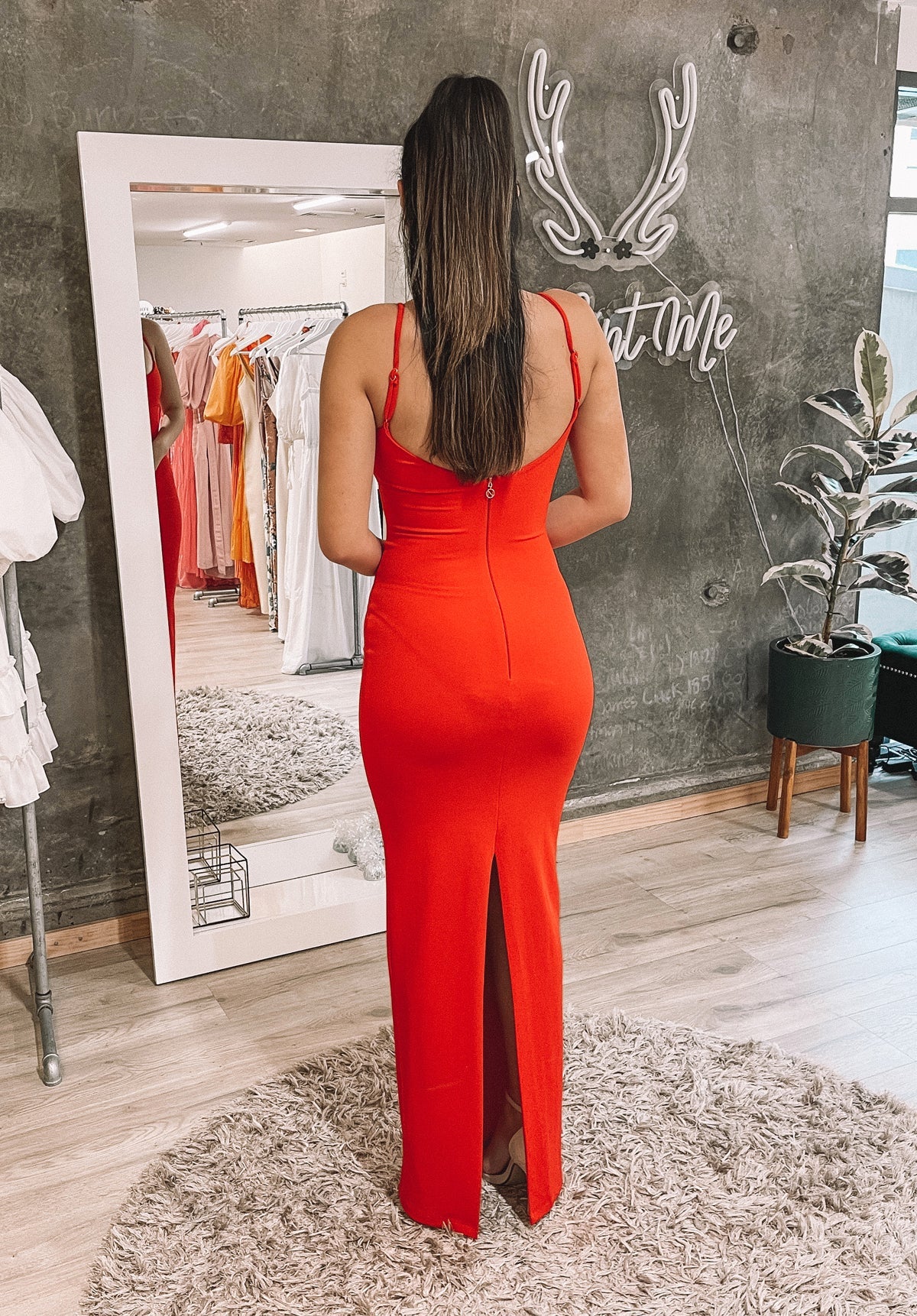 Bailey Gown - Red Clothing Nookie 