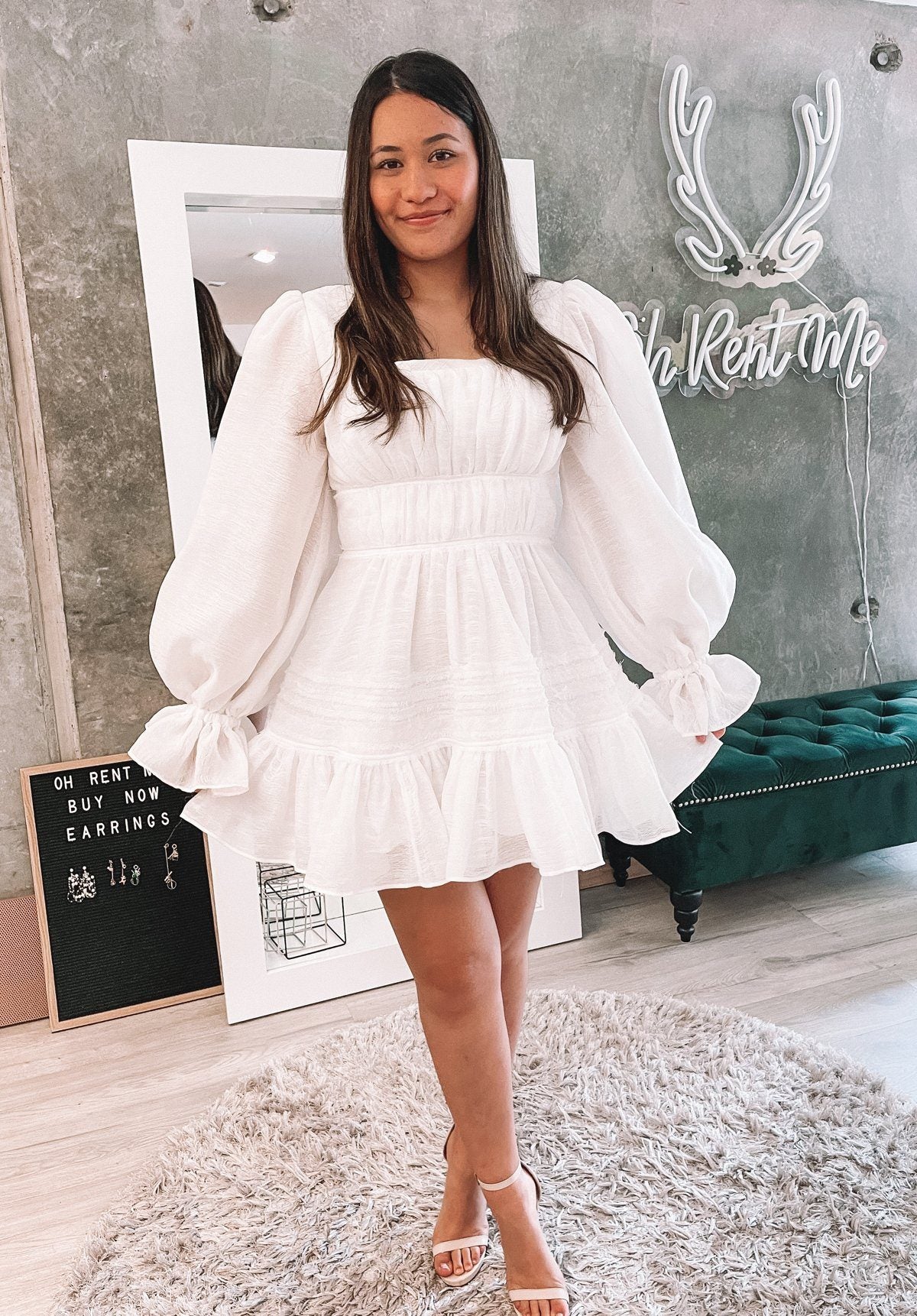 Impression Dress - White Clothing Aje 