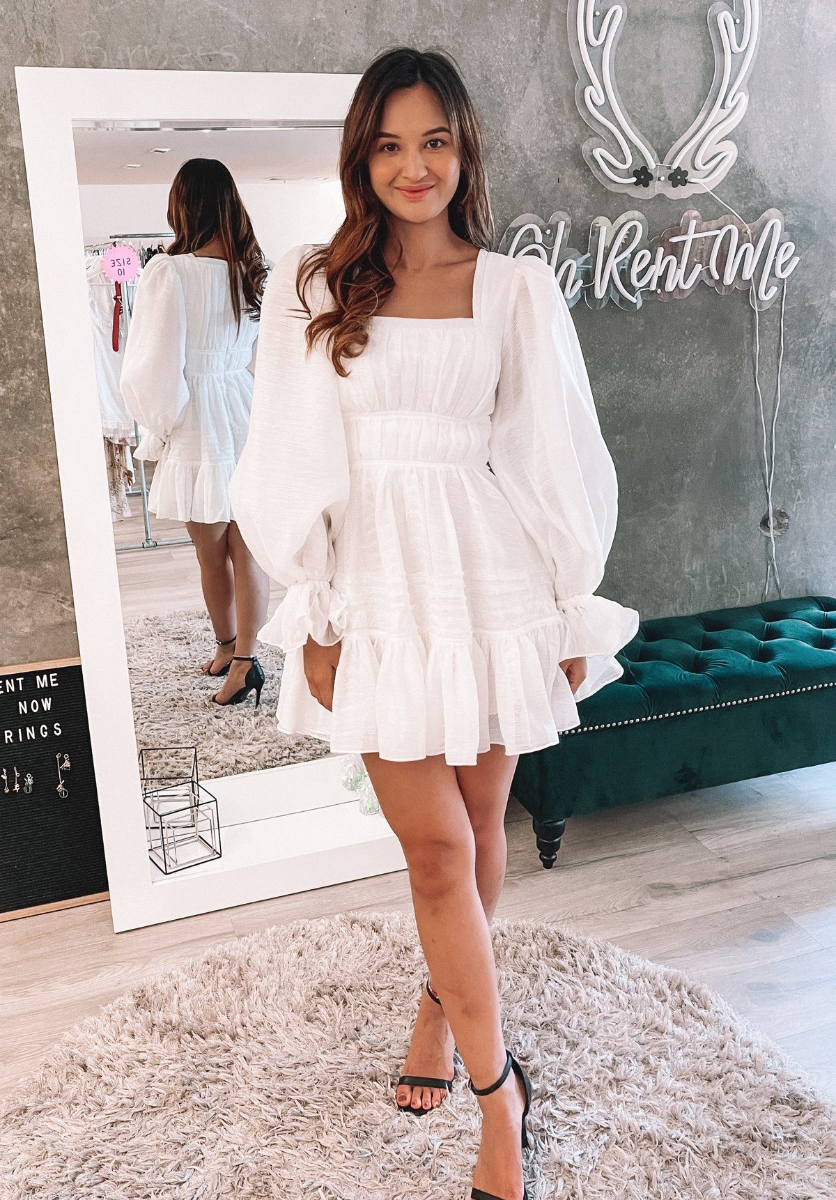 Impression Dress - White Clothing Aje 