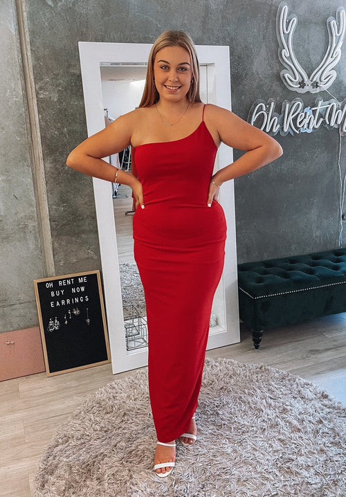 Penelope Gown - Red Clothing Nookie 