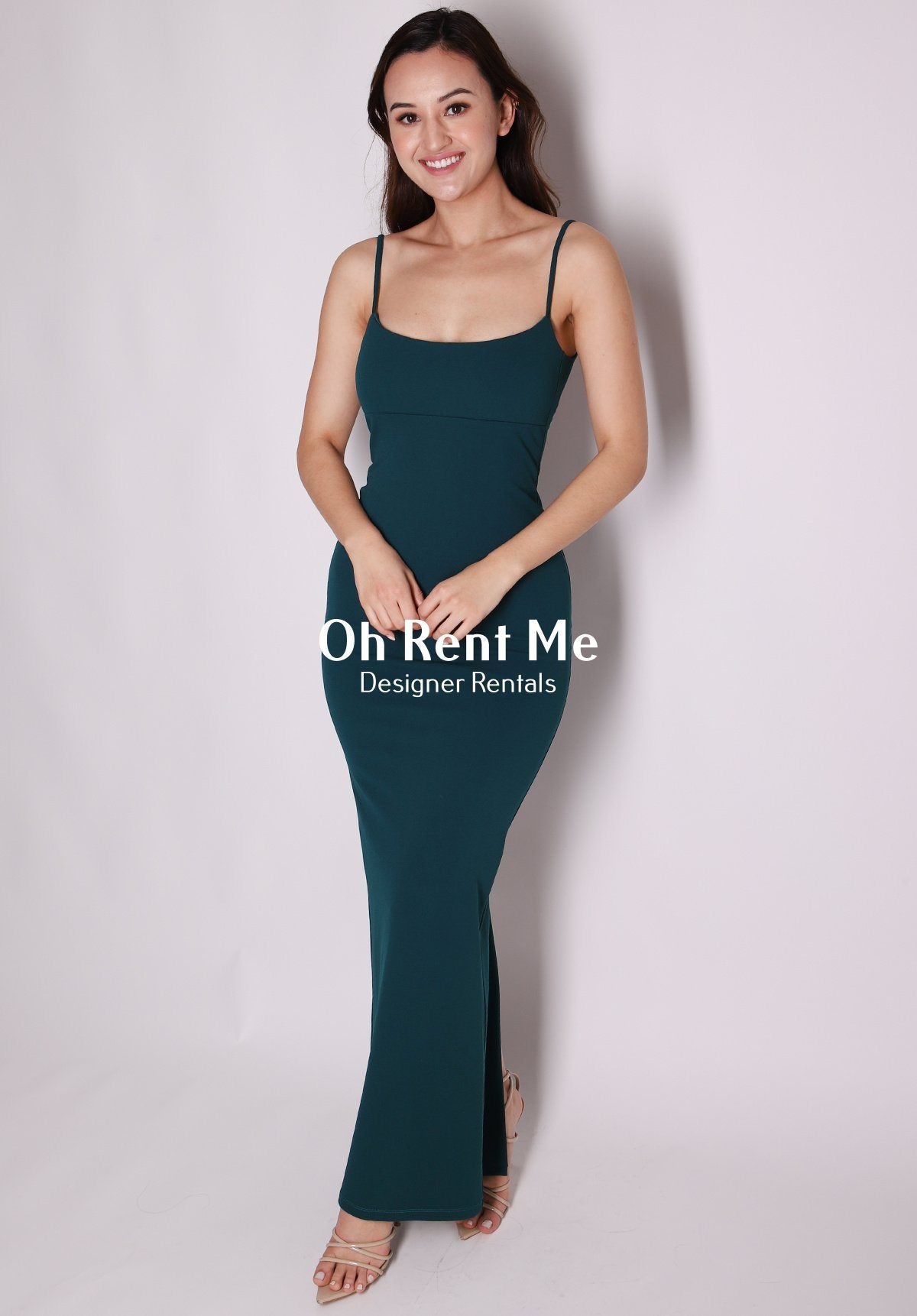 Bailey Gown - Teal Clothing Nookie 