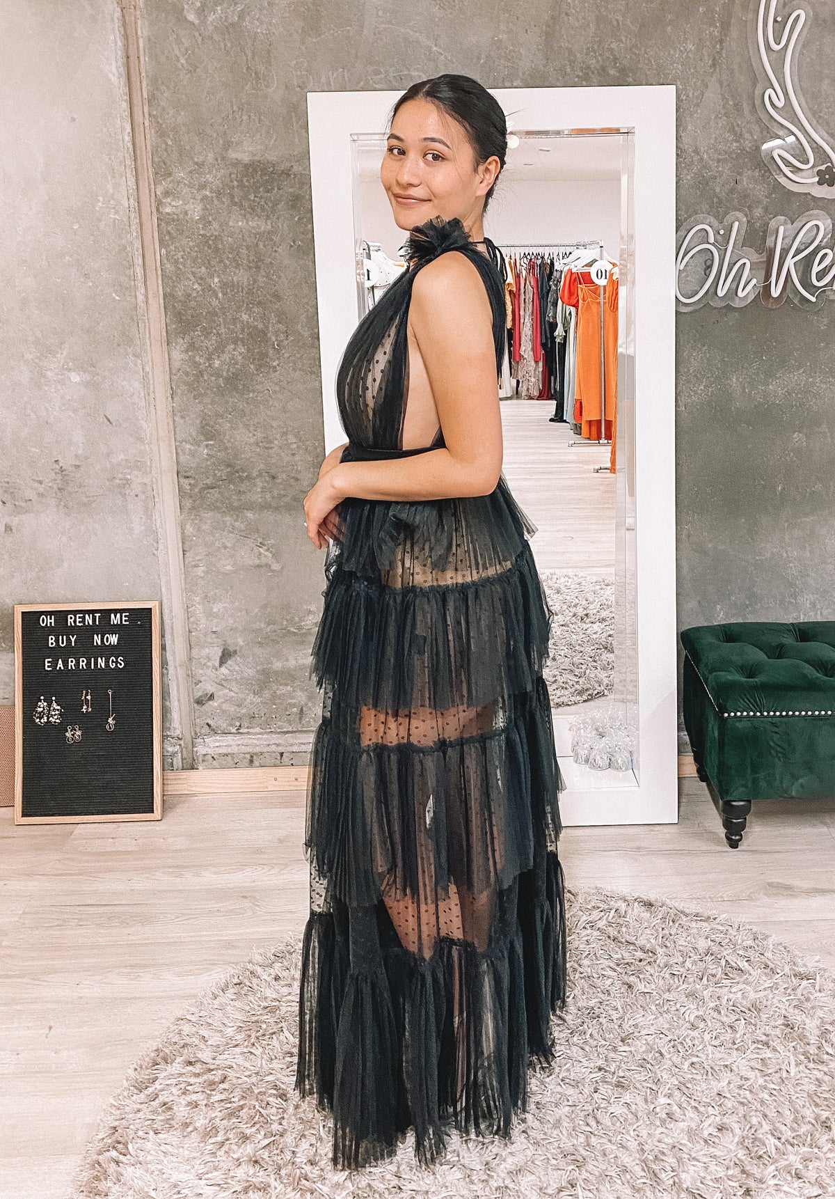 Zendaya Dress - Black Clothing Lexi 
