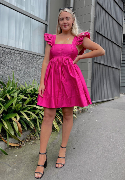 Midsummer Mini Dress - Carmine Clothing Aje 
